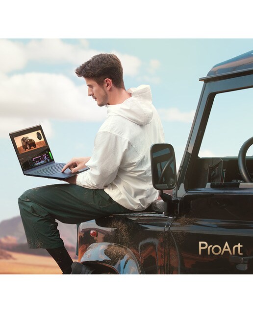 Portátil ASUS ProArt P16 OLED H7606WI-ME024W, Ryzen AI9 HX 370, 32GB, 1TB SSD, GeForce RTX 4070 8GB, 16", W11 Negro-9