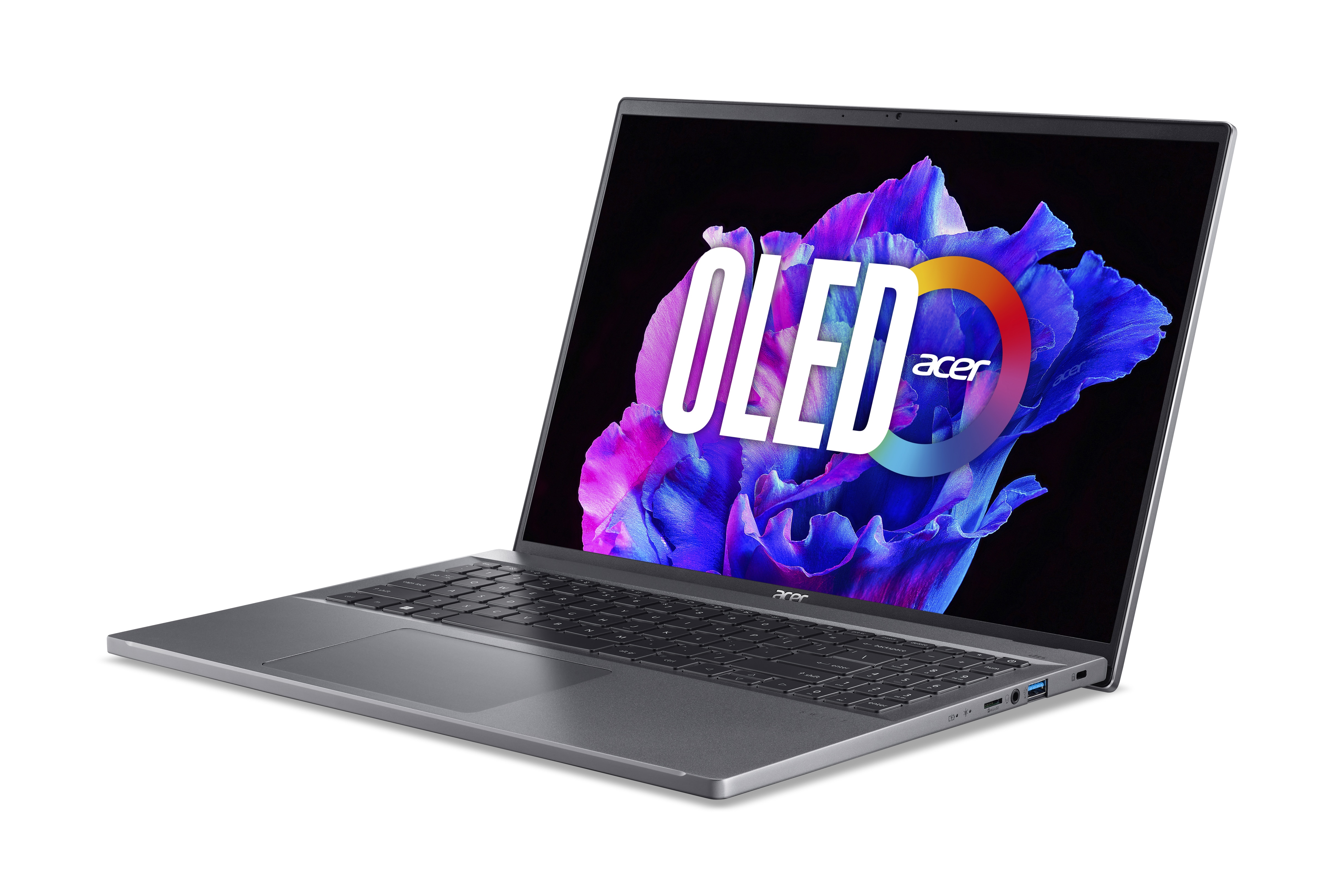 Imagen 5 de Portátil Acer Swift Go 16, Intel Core i7-1355U, 16GB, 1TB SSD, 16" OLED, W11 - Acero Acero
