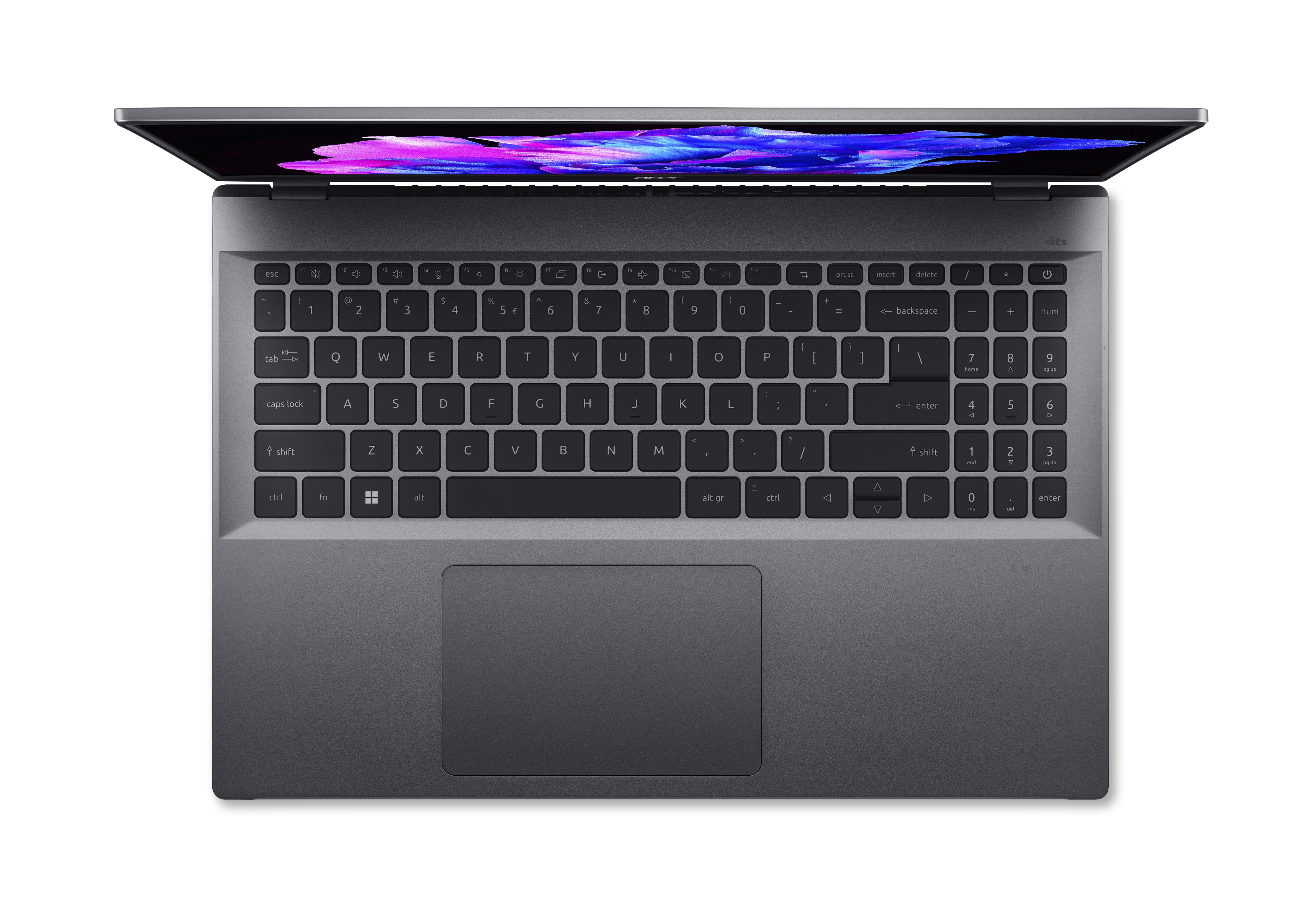 Imagen 6 de Portátil Acer Swift Go 16, Intel Core i7-1355U, 16GB, 1TB SSD, 16" OLED, W11 - Acero Acero