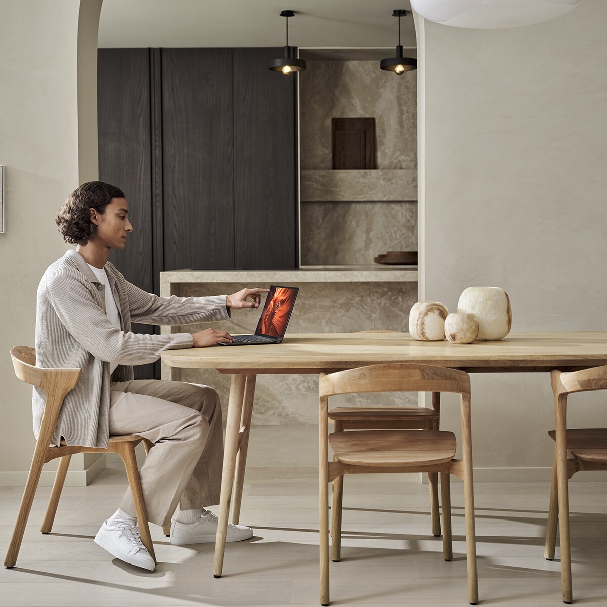 Portátil ASUS Zenbook S14 OLED UX5406SA-PZ304W, Intel Core Ultra 7-258V (Series 2), 32GB, 1TB SSD, 14", W11 Gris-9