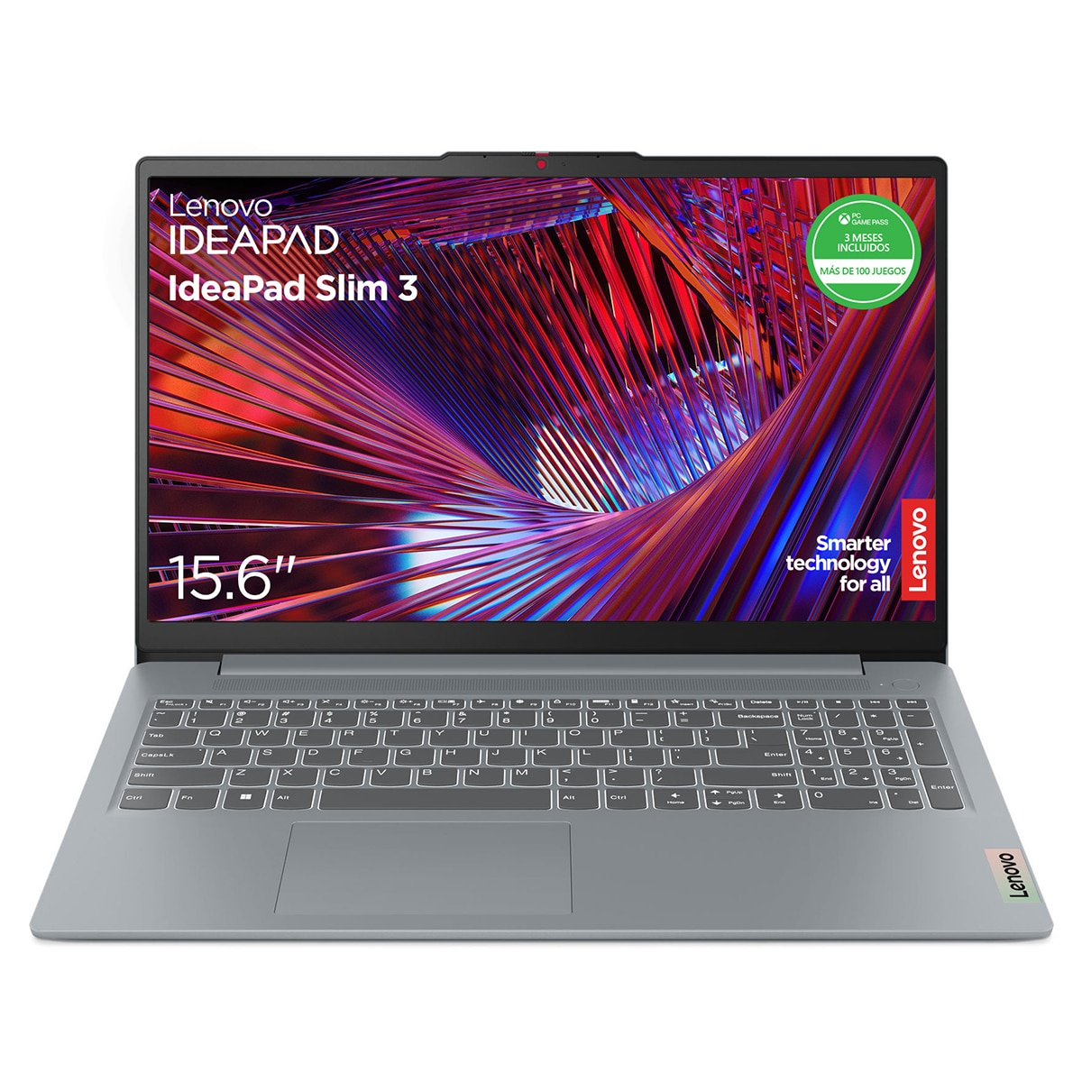Portátil Lenovo IdeaPad Slim 3 15IAH8, i5-12450H, 16GB, 512GB SSD, 15,6", W11 Gris ártico-1