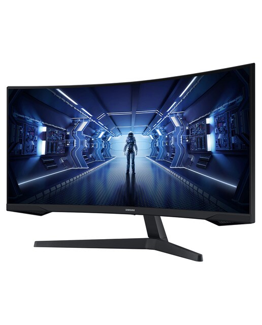 Monitor PC Gaming curvo 86,36 cm (34") Samsung Odyssey G5, 165Hz, Ultra WQHD 21:9, AMD FreeSync Premium Negro-4