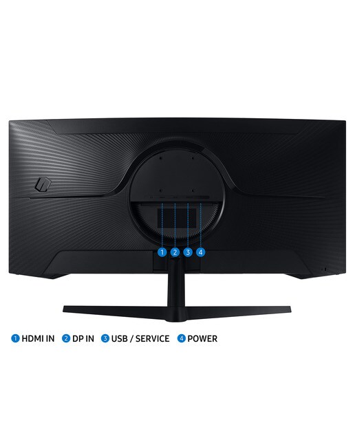 Monitor PC Gaming curvo 86,36 cm (34") Samsung Odyssey G5, 165Hz, Ultra WQHD 21:9, AMD FreeSync Premium Negro-12