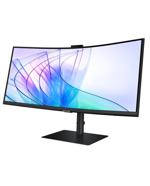 Monitor PC curvo 34" (86,3 cm) Samsung Profesional ViewFinity S6, UWQHD, 100 Hz, con Webcam, HDR10, FreeSync Negro-5