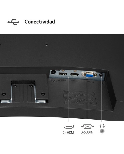 Monitor PC curvo 80cm (31,5") LG 32MR50C-B, 100 Hz, AMD FreeSync Premium Negro-5