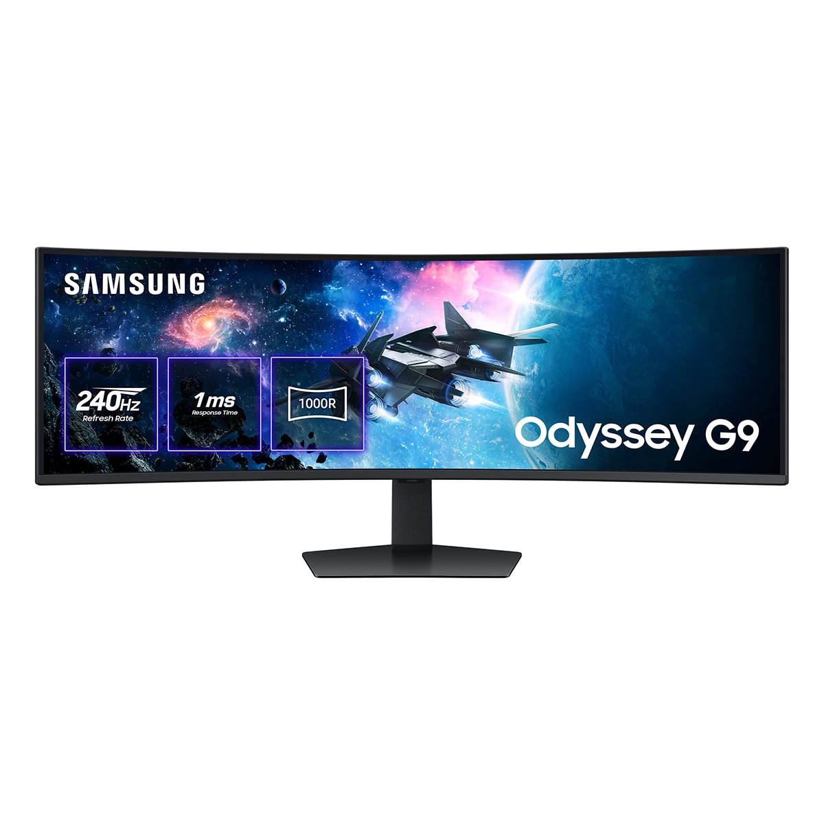 Monitor PC Gaming curvo 124,4 cm (49") Samsung Odyssey G9 LS49CG954EUXEN. 240 Hz, DQHD, FreeSync Premium Pro Negro-1