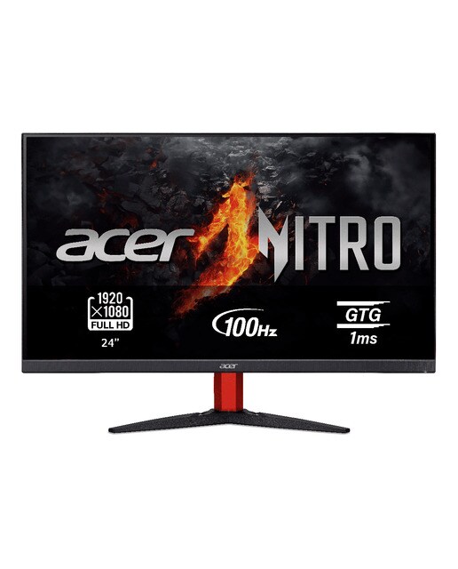 Monitor PC Gaming 60 cm (23,8") Acer NITRO KG242YEbmiix,  100 Hz Full HD, FreeSync, con altavoces Negro-1