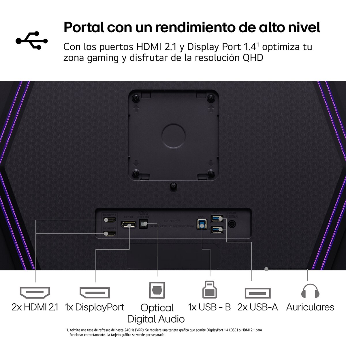 Monitor Gaming 68,3 cm (27