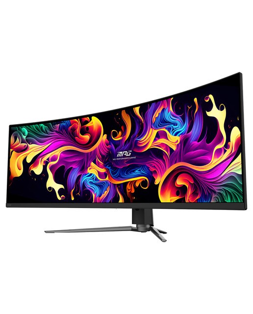 Monitor PC Gaming curvo 124,4 cm (49") MSI MPG 491CQP, 144 Hz, OLED DQHD - Negro Negro-4