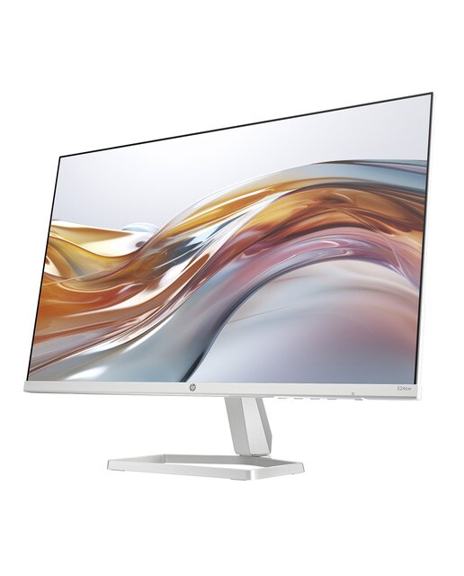 Monitor PC 60,4 cm (23,8") HP S5 524sw, 100 Hz FHD IPS antirreflectante y certificación Eyesafe Plata / Blanco-4