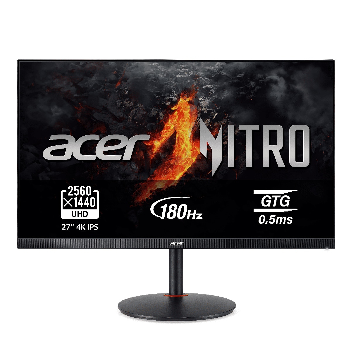 Monitor PC Gaming 68,58 cm (27") Acer NITRO XV272UV3bmiiprx, 180 Hz, QHD, Freesync Premium, con altavoces Negro-1