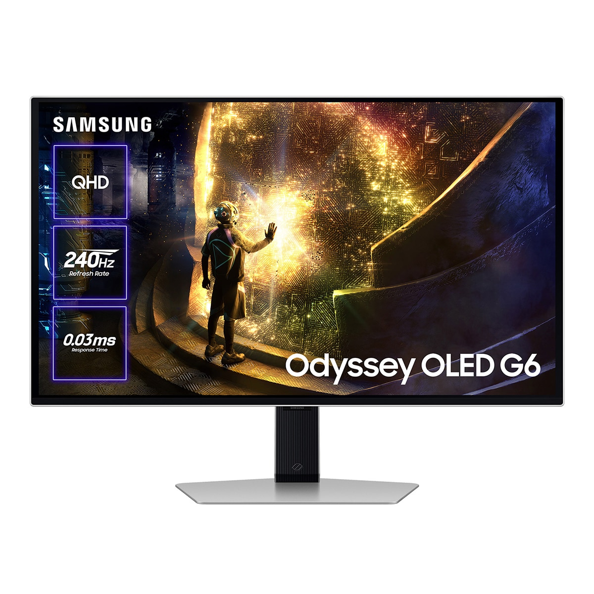 Imagen 0 de Monitor PC Gaming 68,58 cm (27") Samsung Odyssey G6 OLED LS27DG610SUXEN, 240 Hz, QHD, FreeSync Premium Pro
