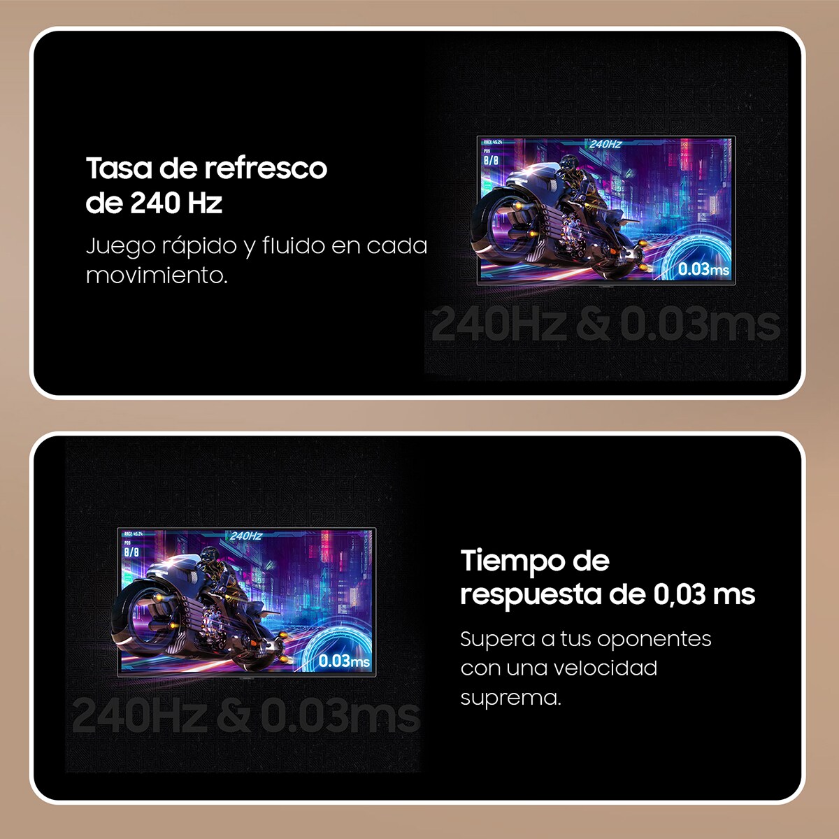 Monitor PC Gaming 68,58 cm (27") Samsung Odyssey G6 OLED LS27DG610SUXEN, 240 Hz, QHD, FreeSync Premium Pro Plata-4