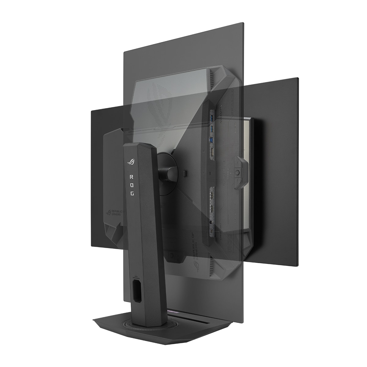 Monitor PC Gaming 67,35cm (26,5") ASUS ROG Strix OLED XG27AQDMG, 240 Hz, QHD, G-SYNC compatible - Negro Negro-3