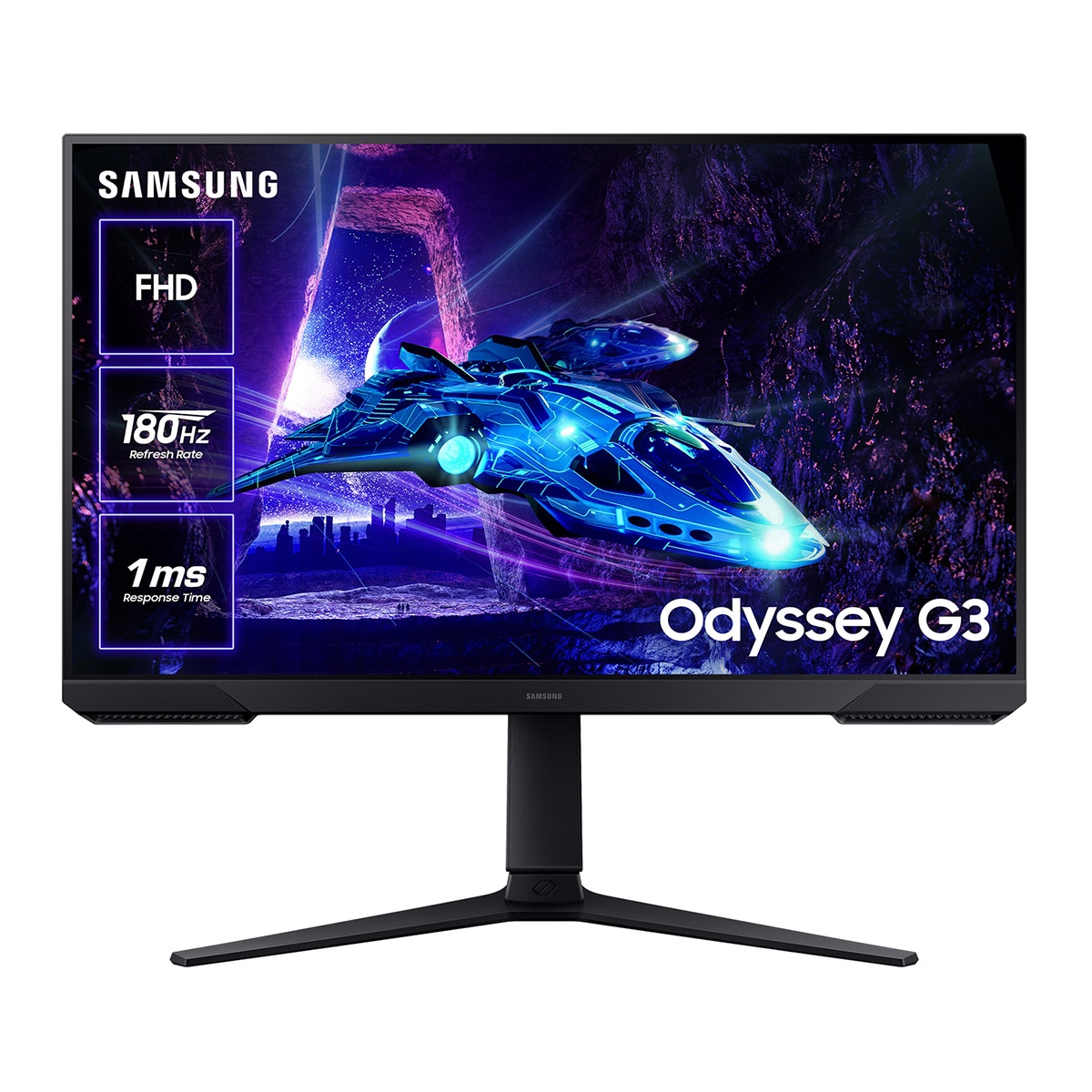 Monitor PC Gaming 81,28cm (32") Samsung Odyssey G3 LS32DG302, 180 Hz, Full HD, FreeSync 1