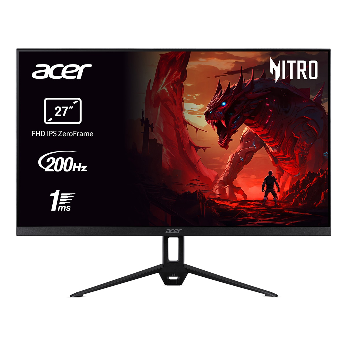 Imagen 0 de Monitor Pc Gaming 69cm (27") Acer Nitro KG273X1bmipx, 200 Hz Full HD ZeroFrame IPS, HDR10, FreeSync Premium