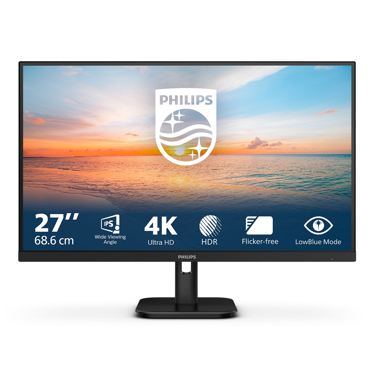 Imagen 0 de Monitor PC 68,6cm (27") Philips 27E1N1800AE/00, 60 Hz, UHD 4K, HDR10, con altavoz