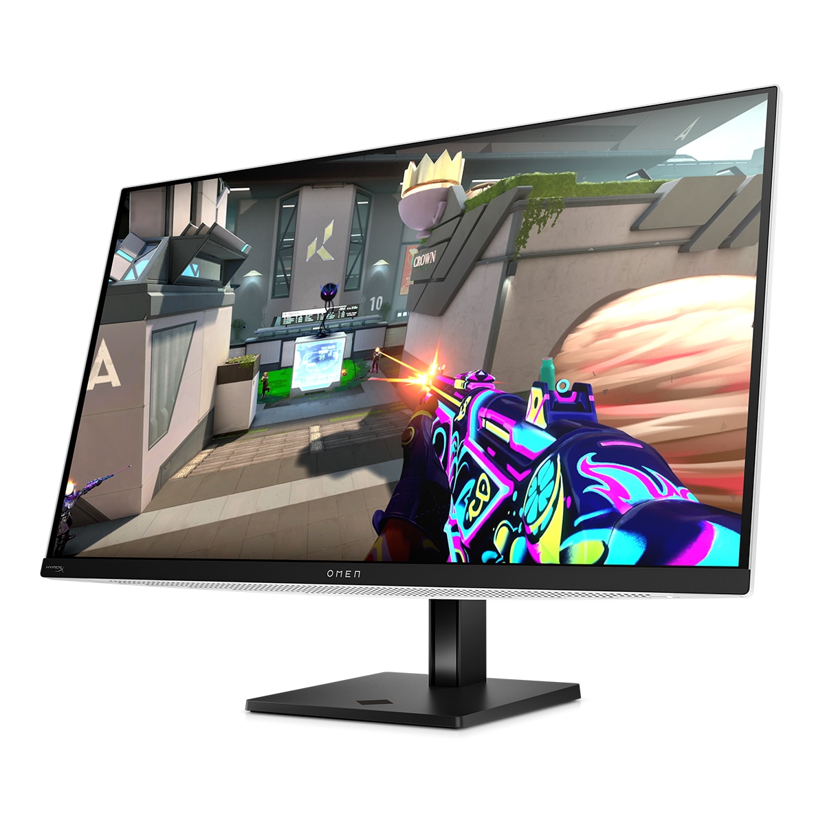 Monitor Gaming HP OMEN Transcend 32, 240Hz, 31,5" UHD QD-OLED, AMD FreeSync Premium Pro y compatible con NVIDIA G-SYNC Blanco / Negro Blanco / Negro-3
