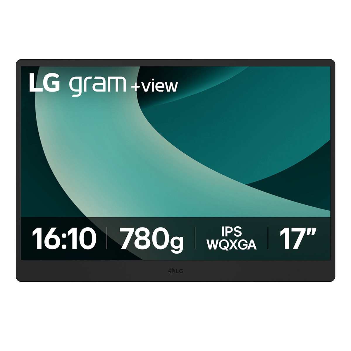 Monitor PC portátil 43cm (17") LG gram +view 17MT70, 60 Hz, WQXGA Negro-1