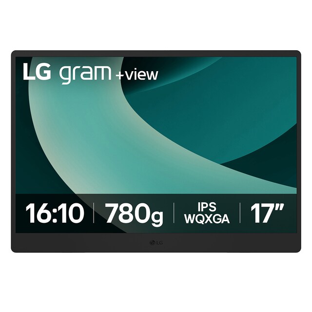 Imagen 0 de Monitor PC portátil 43cm (17") LG gram +view 17MT70, 60 Hz, WQXGA