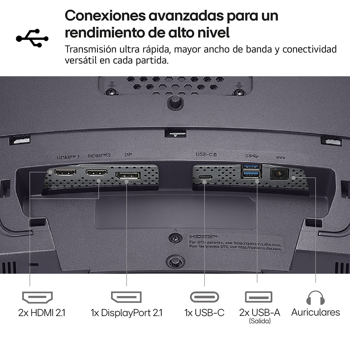 Monitor PC Gaming curvo 113cm (45") LG UltraGear 45GX950A-B, 165Hz, OLED 5K2K Gris-12