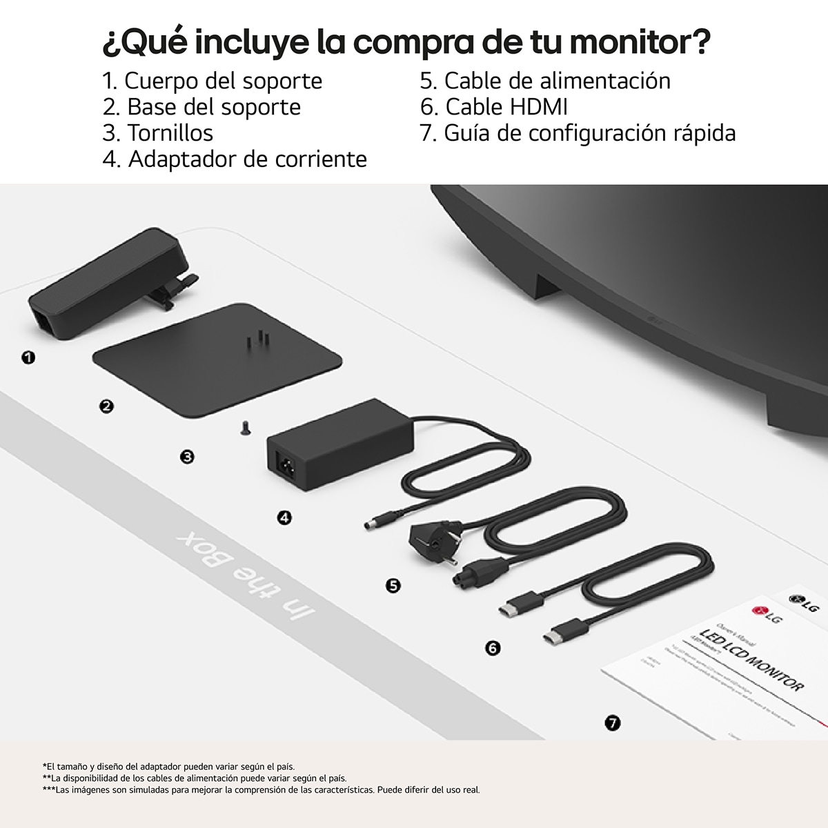 Monitor PC curvo 69cm (27") LG 27U421A-B, 100Hz, Full HD Negro mate-13