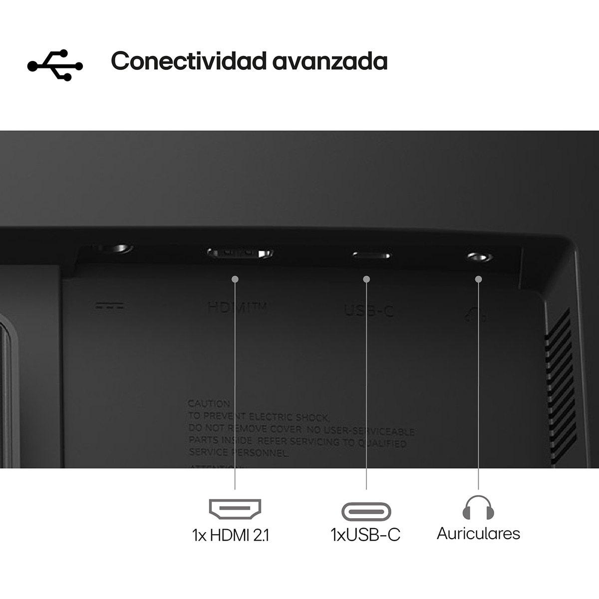 Monitor PC curvo 69cm (27") LG 27U421A-B, 100Hz, Full HD Negro mate-14