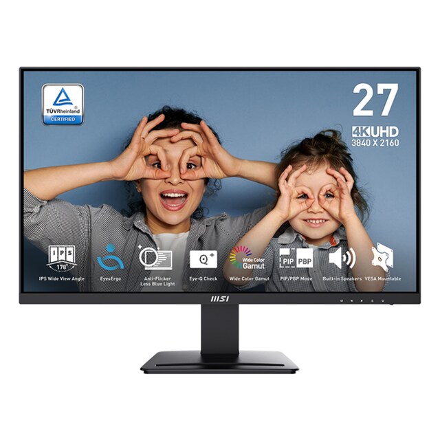Imagen 0 de Monitor PC 69cm (27") MSI PRO MP273U, 60 Hz UHD 4K IPS