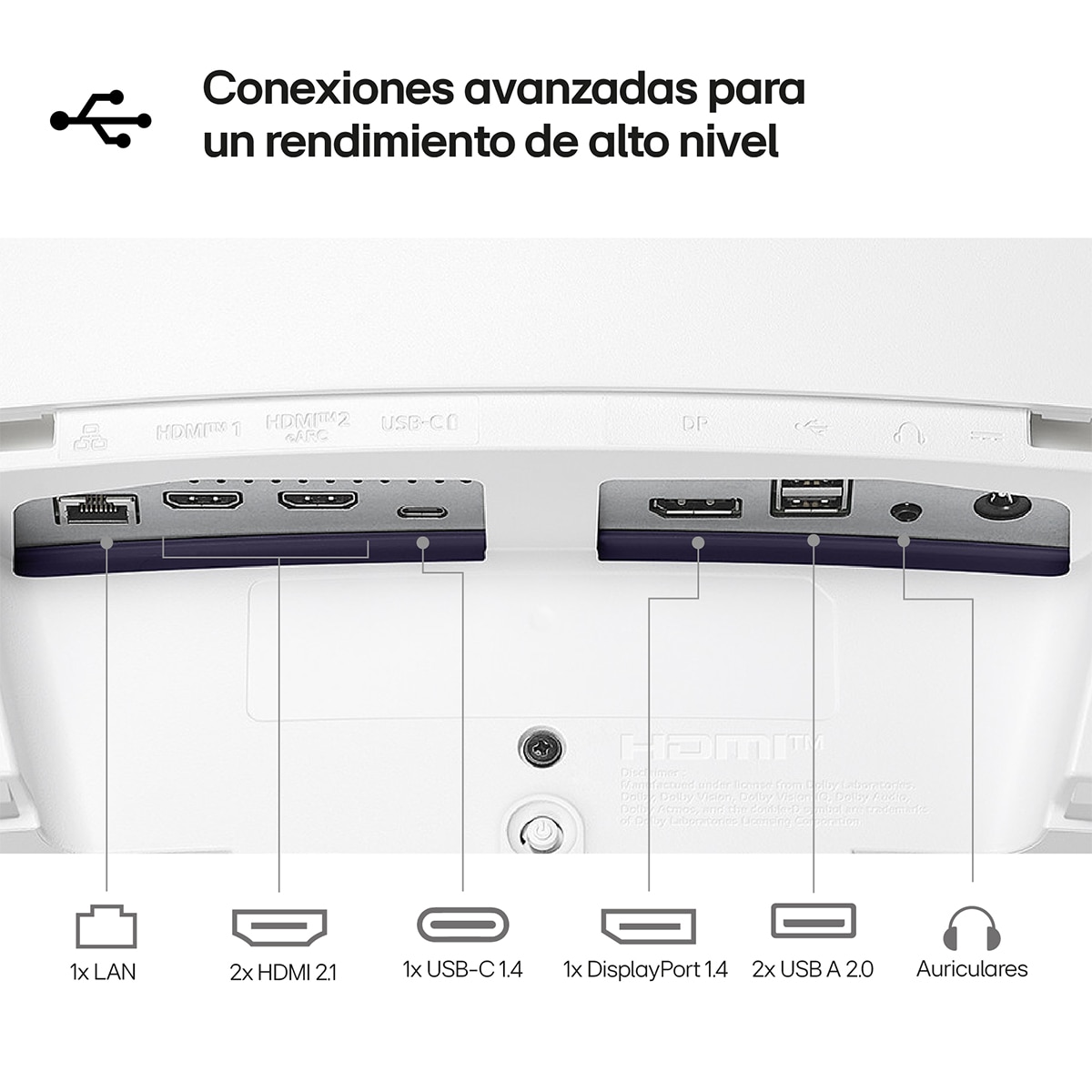 Monitor PC Gaming curvo 99cm (39") LG UltraGear OLED 39GX90SA, 240Hz, QHD con Smart TV LG webOS AI Blanco-14