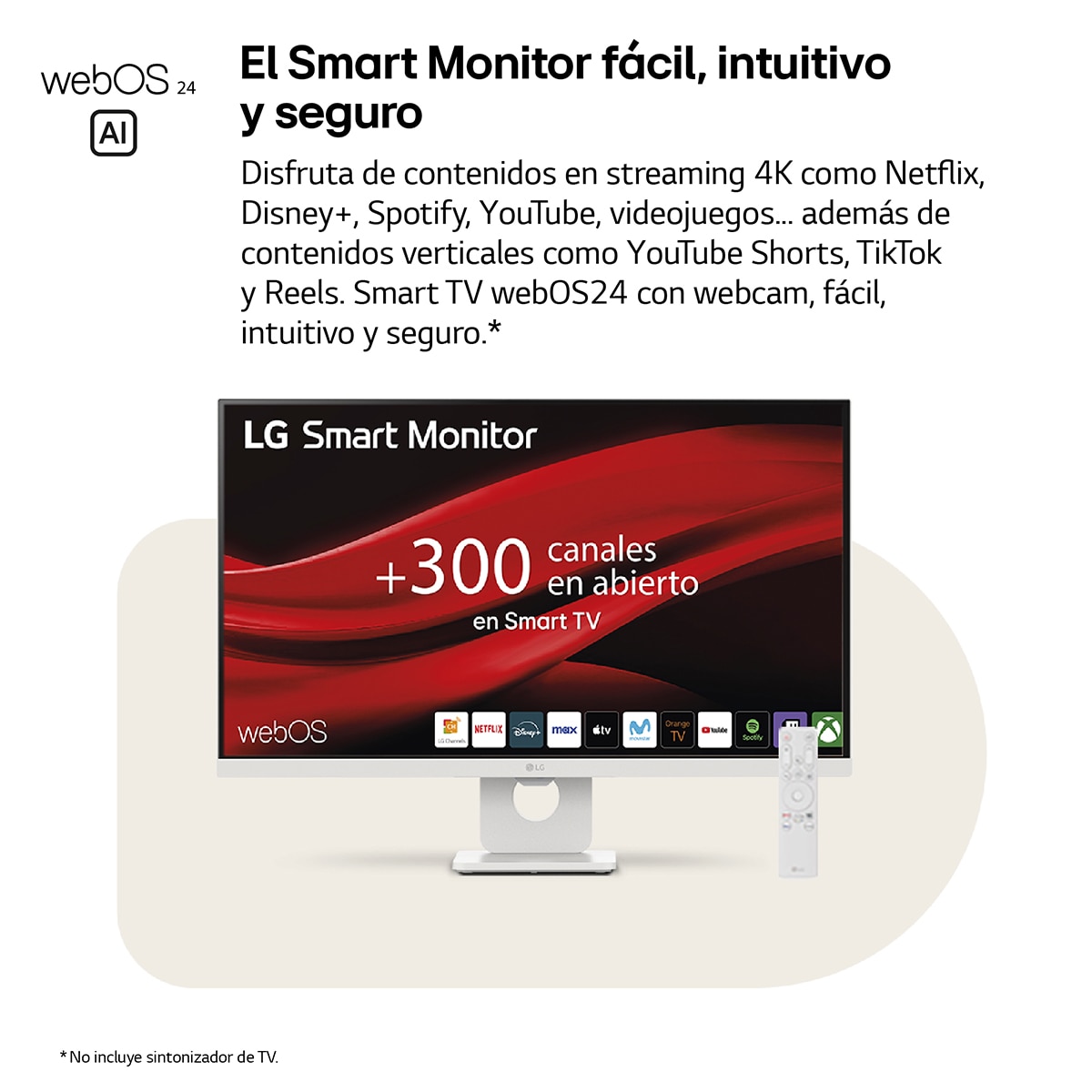 Monitor PC 68cm (27") LG Smart Monitor 27U731SA-W, 60 Hz, UHD 4K Blanco-3