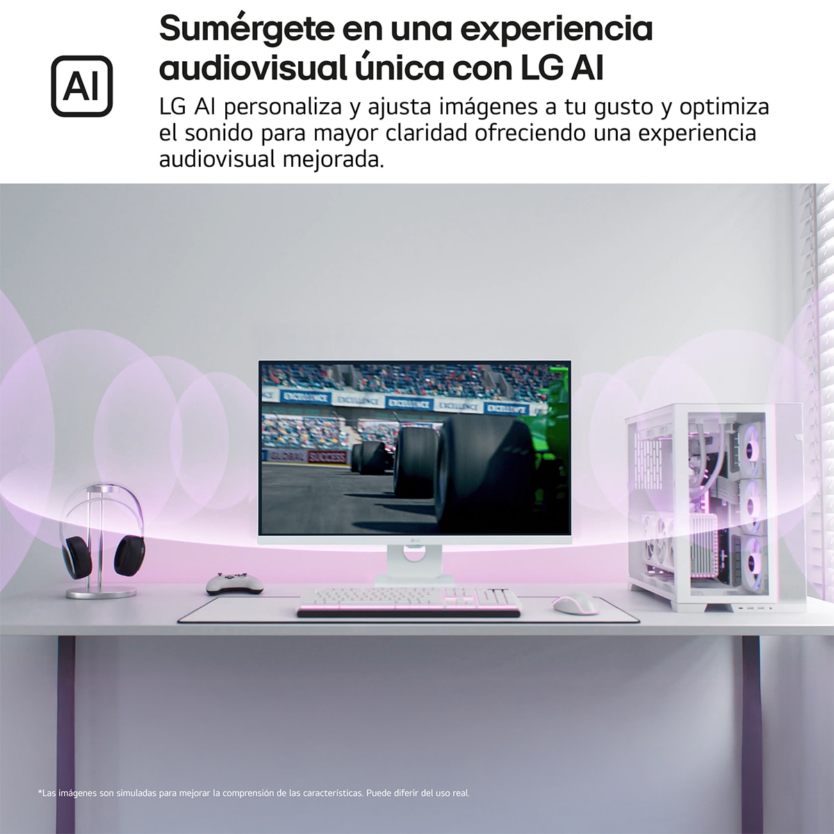 Monitor PC 68cm (27") LG Smart Monitor 27U731SA-W, 60 Hz, UHD 4K Blanco-5