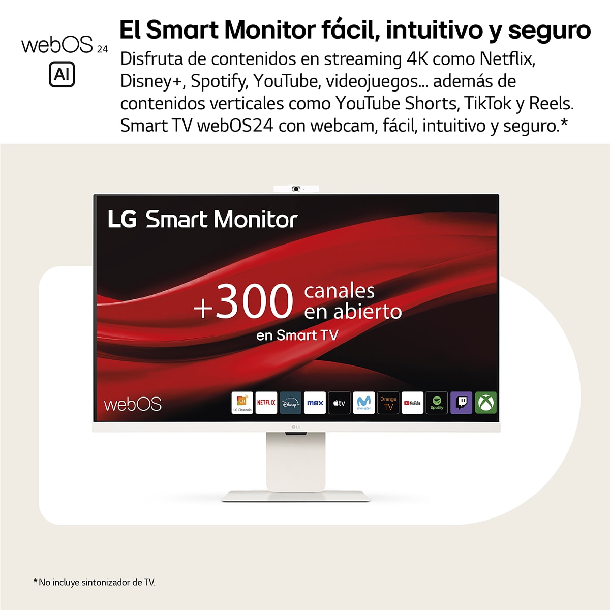 Monitor PC 80cm (32") LG Smart Monitor 32U850SA-W, 60 Hz, UHD 4K Blanco-3