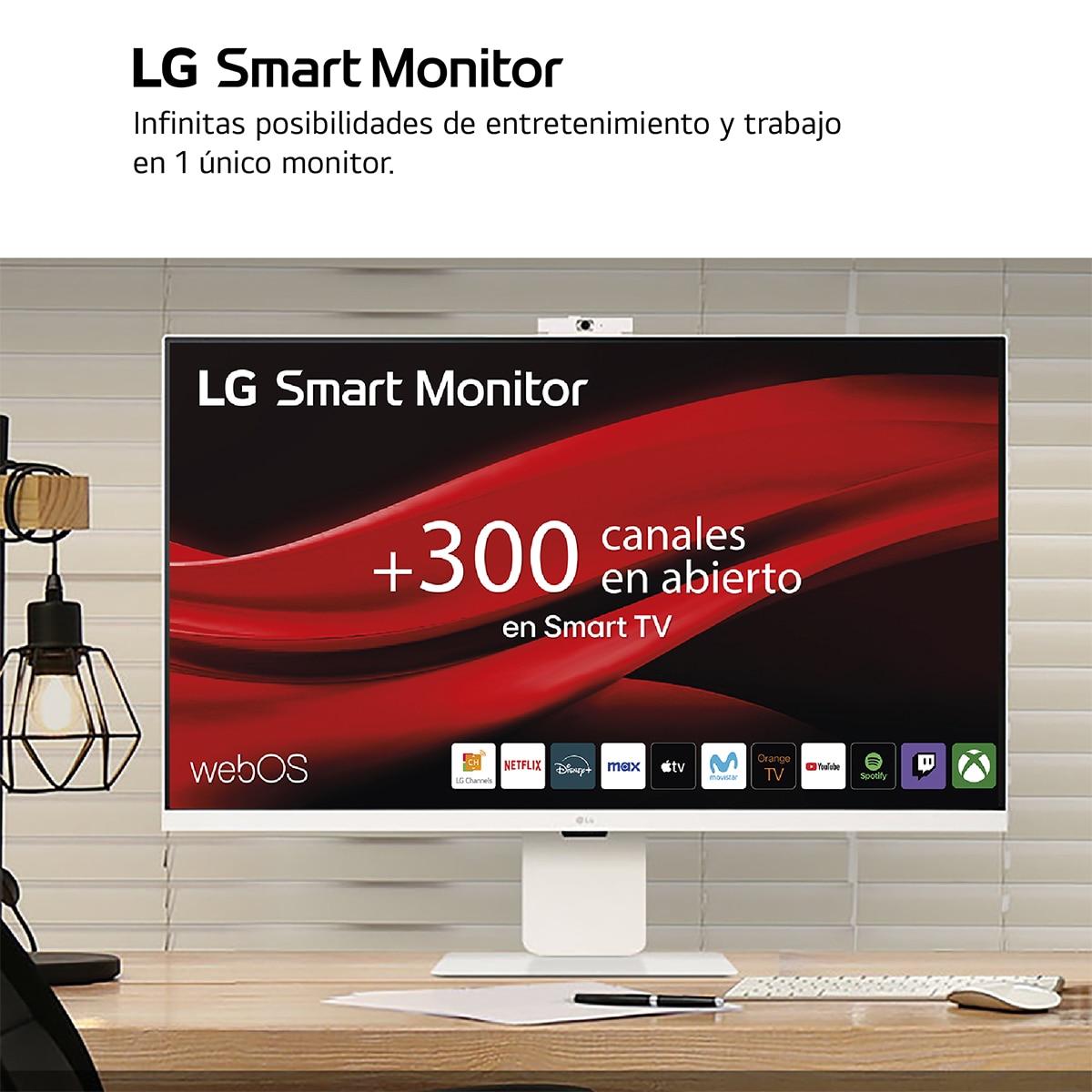 Monitor PC 80cm (32") LG Smart Monitor 32U850SA-W, 60 Hz, UHD 4K Blanco-16