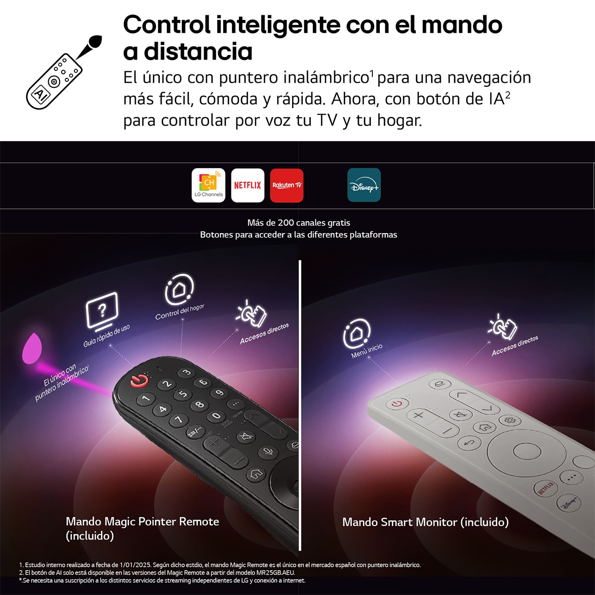 LG Smart Monitor Swing, 32", serie Cine & Streaming, 4K UHD, webOS 24, peana Swing portátil y flexible, Mando Magic Pointer Remote. - Blanco Blanco-9