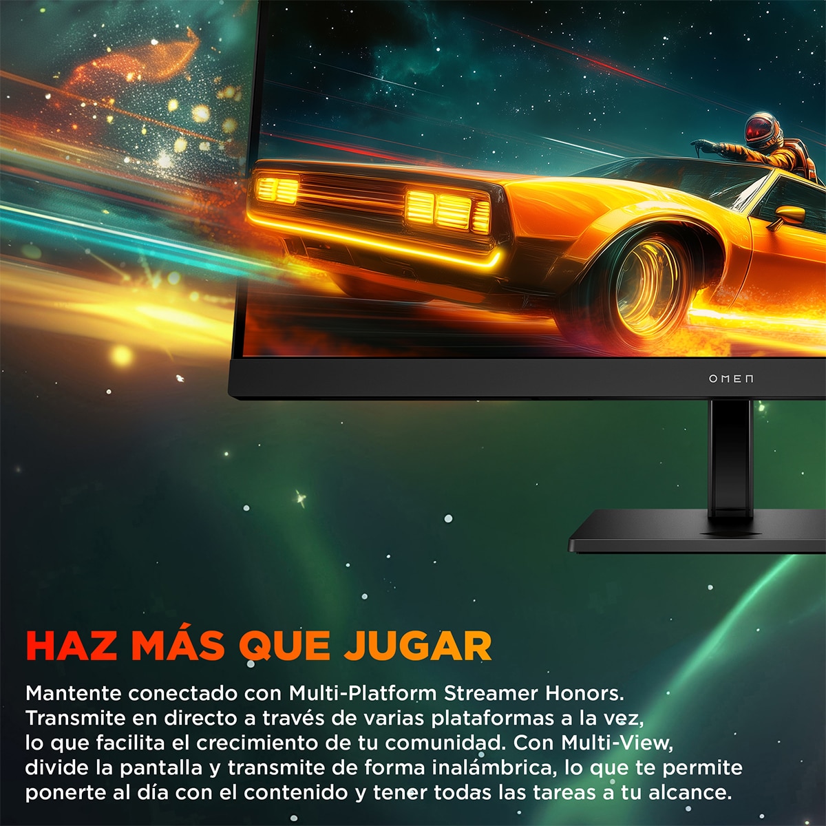 Monitor PC Gaming 80cm (31,5") HP OMEN 32x, 144 Hz, UHD IPS, AMD FreeSync Premium Negro-8