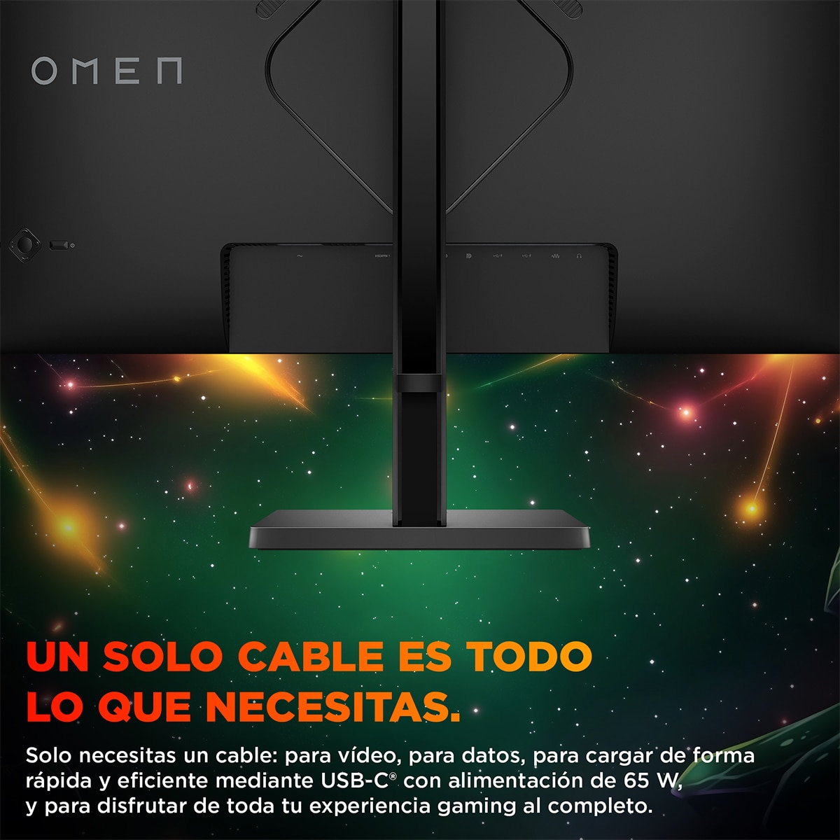 Monitor PC Gaming 80cm (31,5") HP OMEN 32x, 144 Hz, UHD IPS, AMD FreeSync Premium Negro-10