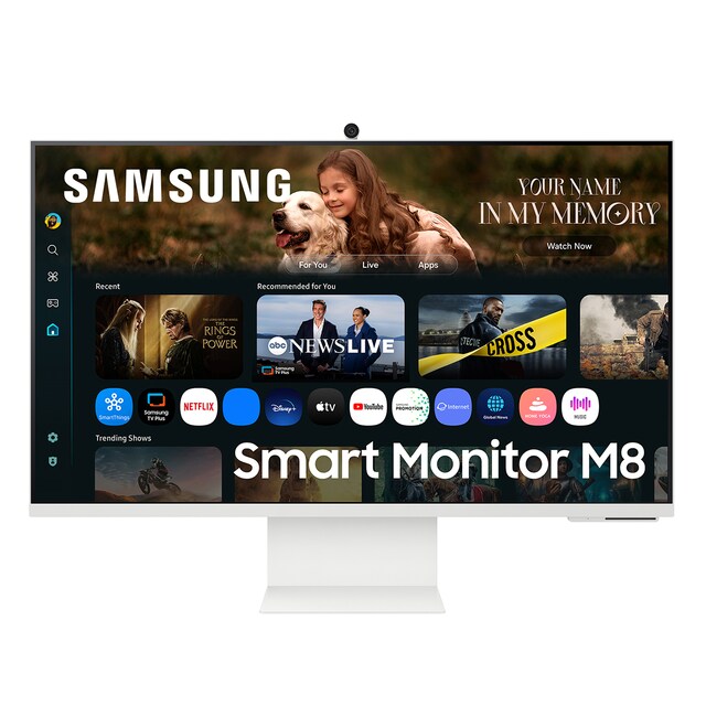 Imagen 0 de Monitor PC 81,28cm (32") Samsung Smart Monitor M8-M80F-LS32FM801UUXEN, 60 Hz UHD 4K, Funciones Smart