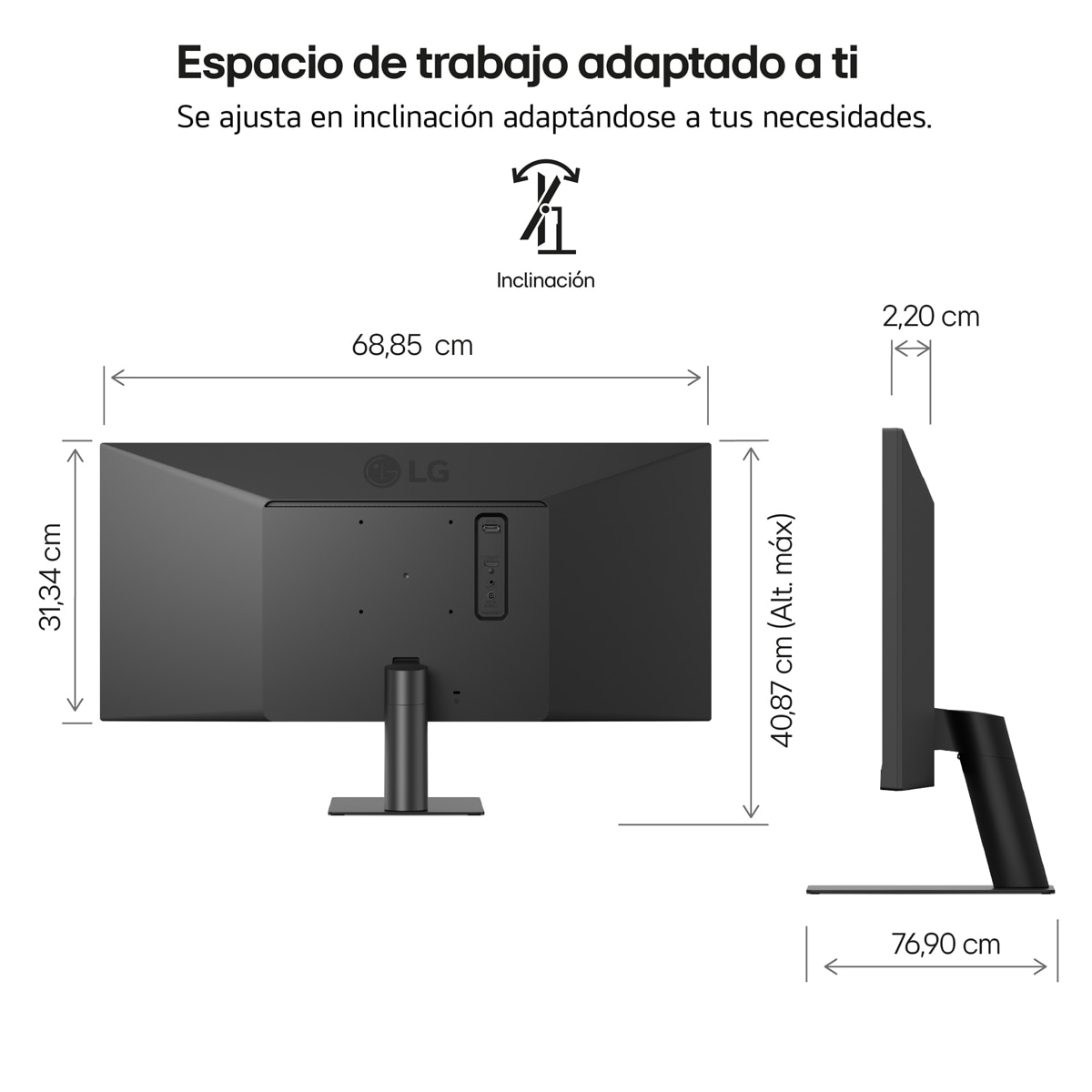 Monitor PC 86,36cm (34") LG 34U511A, 100 Hz, UltraWide Full HD Negro-13