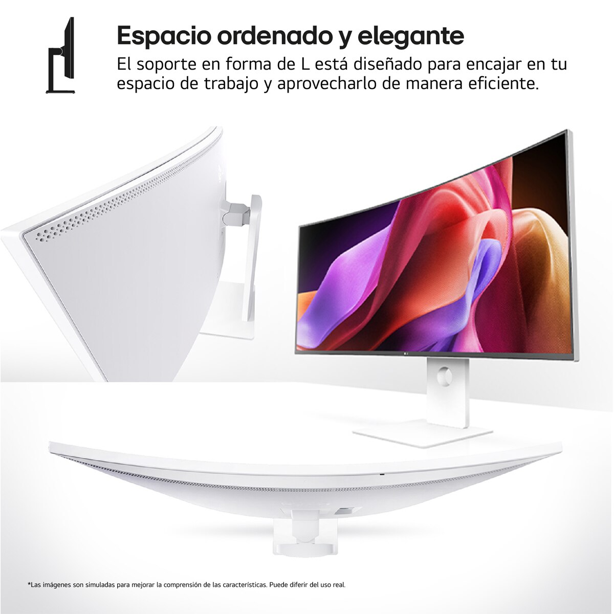 Monitor PC 100,85cm (40") LG 40U990A, 120 Hz, 21:9 UltraWide curvo 5K2K Blanco-11