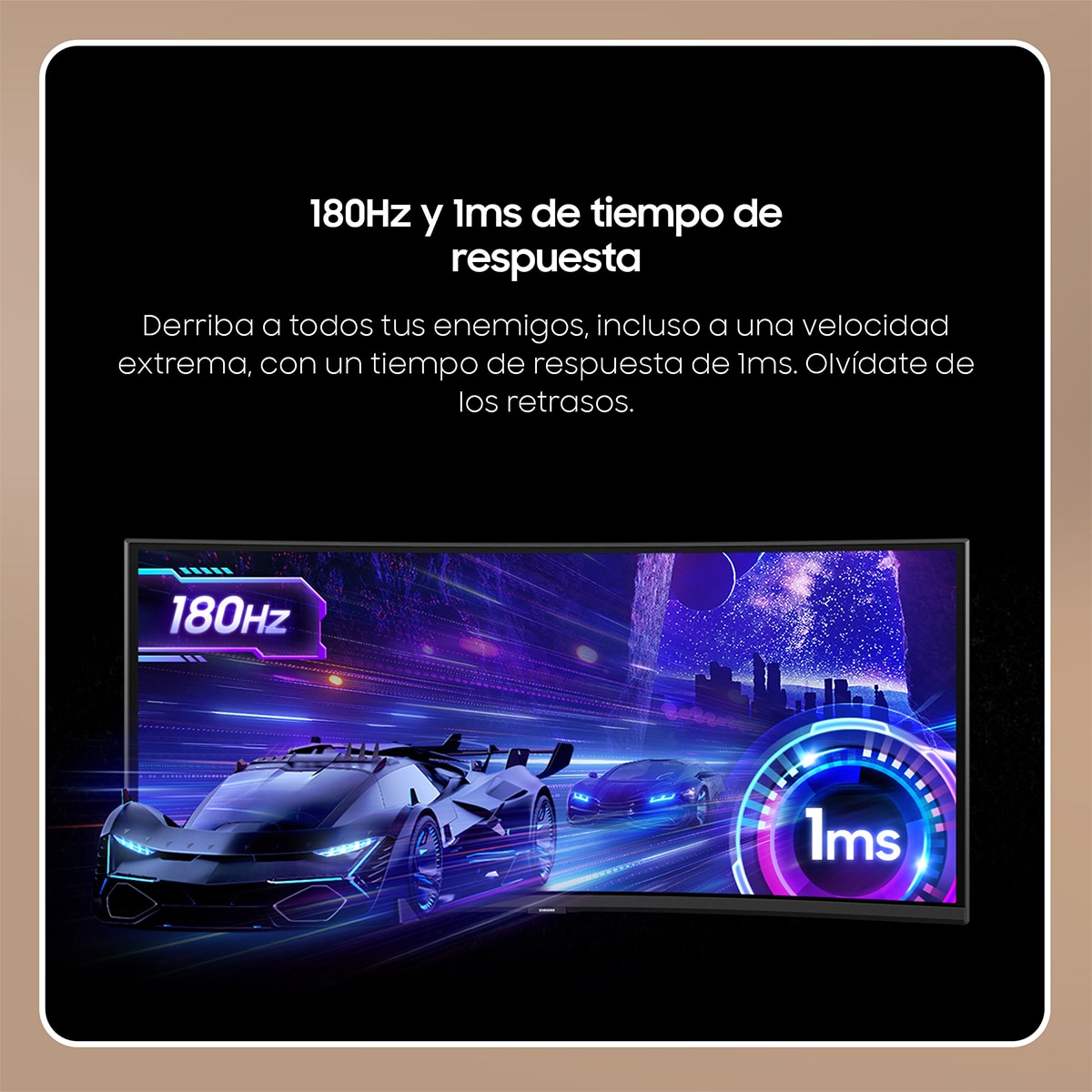 Monitor PC curvo Gaming 101,6cm (40") Samsung Odyssey G7/G75F LS40FG756, 180 Hz, WUHD Negro-5