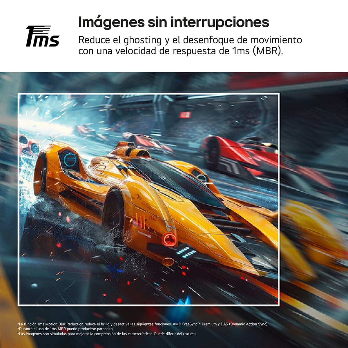 Monitor PC Gaming 60,4 cm (23,8") LG UltraGear 24G411A-B, 144 Hz, Full HD, AMD FreeSync Gris-5