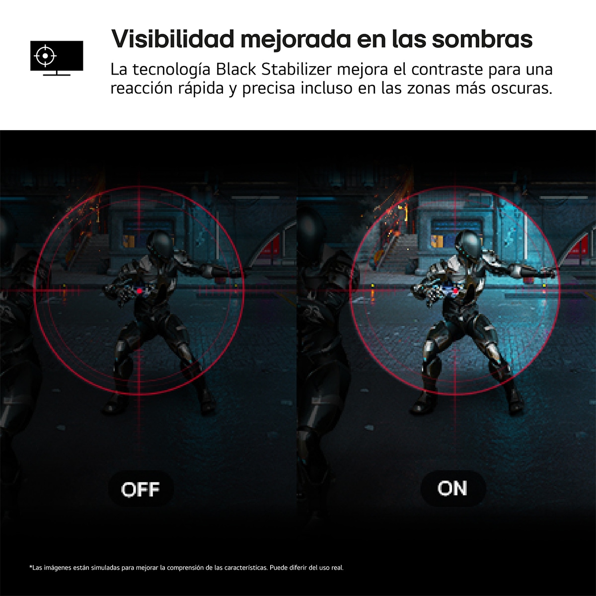 Monitor PC Gaming 60,4 cm (23,8") LG UltraGear 24G411A-B, 144 Hz, Full HD, AMD FreeSync Gris-8