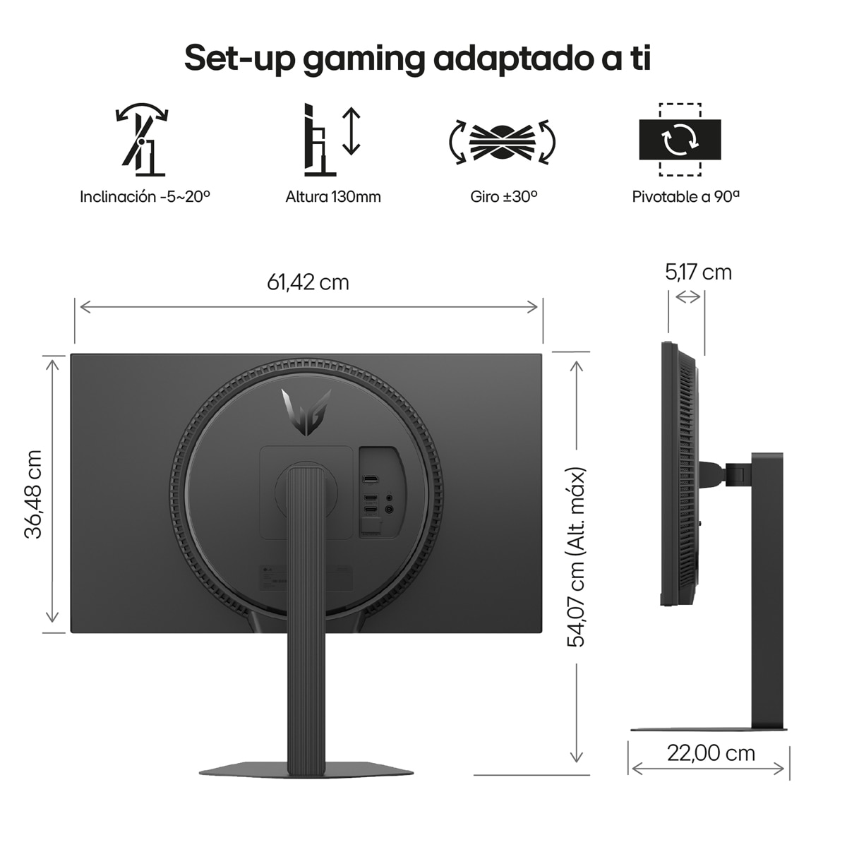 Monitor PC Gaming 68cm (27") LG UltraGear 27G440A-B, 240 Hz, Full HD IPS Negro-11