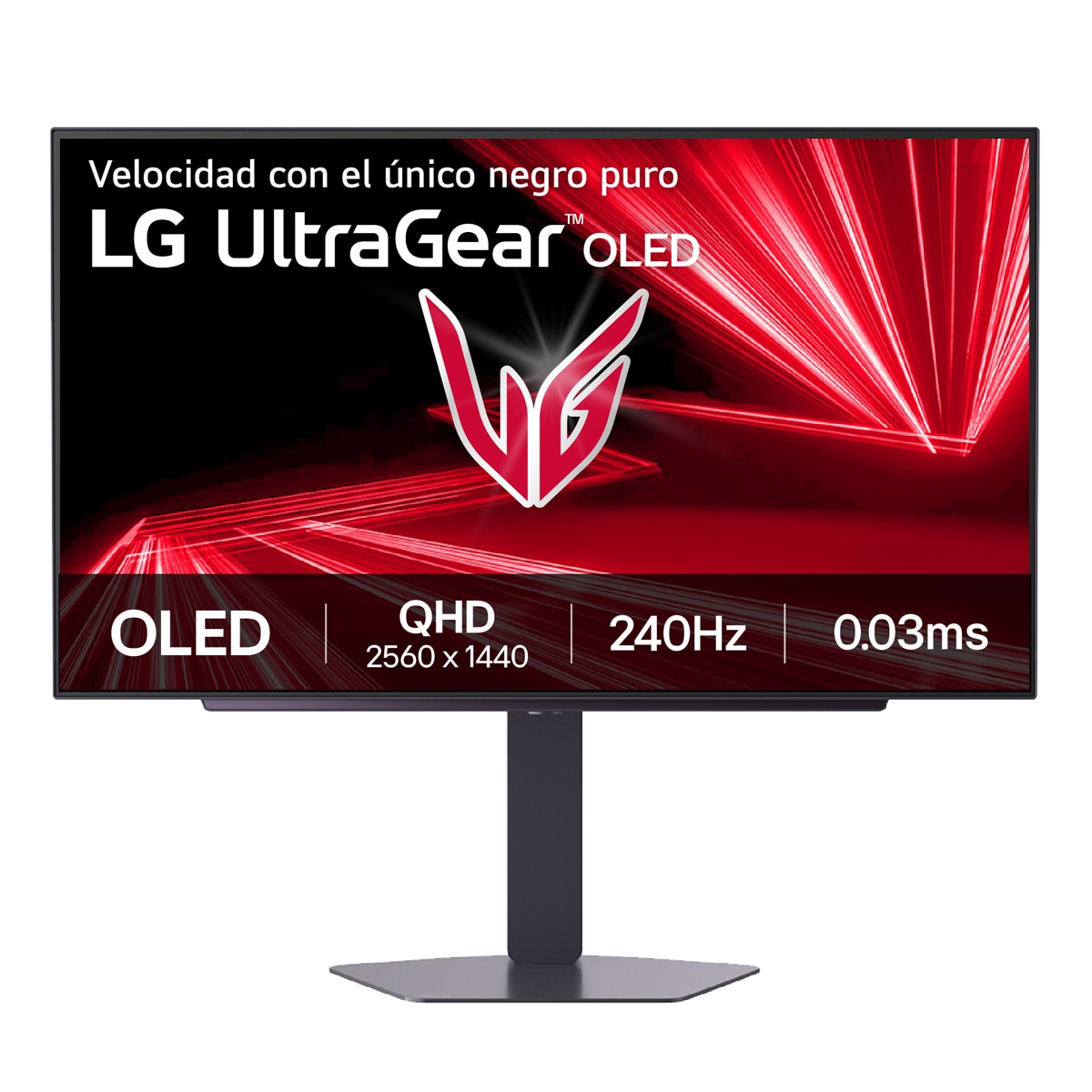 Imagen 0 de Monitor PC gaming 68 cm (27") LG Ultragear 27GX704A, 240 Hz, QHD, OLED, AMD FreeSync Premium Pro