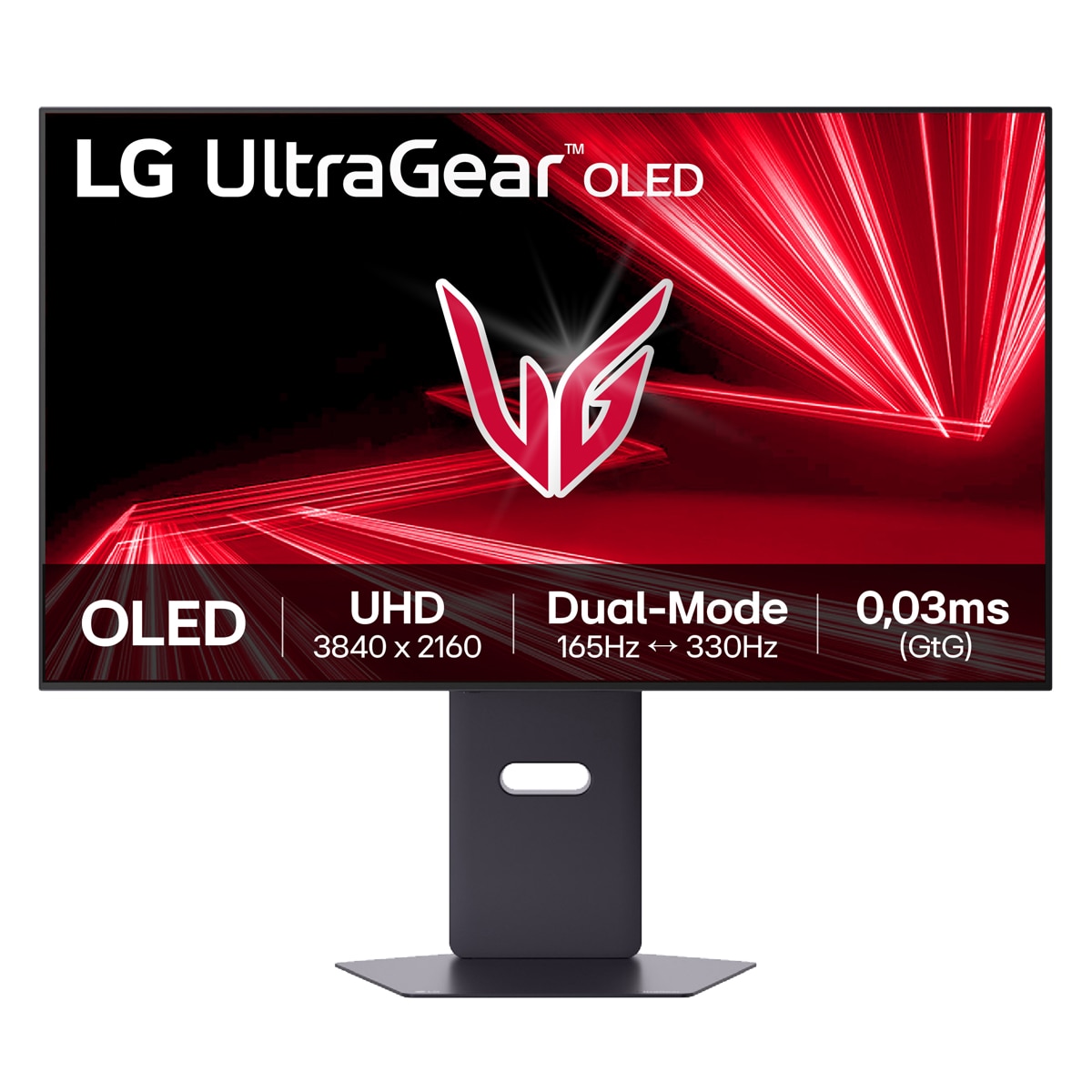 LG - Monitor PC gaming 80 cm (32") LG Ultragear 32GX850A, 165 Hz, UHD, OLED, AMD FreeSync Premium Pro.