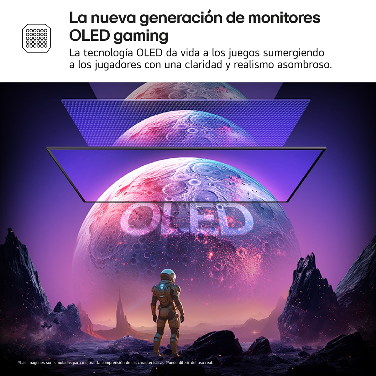Monitor PC gaming 80 cm (32") LG Ultragear 32GX850A, 165 Hz, UHD, OLED, AMD FreeSync Premium Pro - Gris Gris-3
