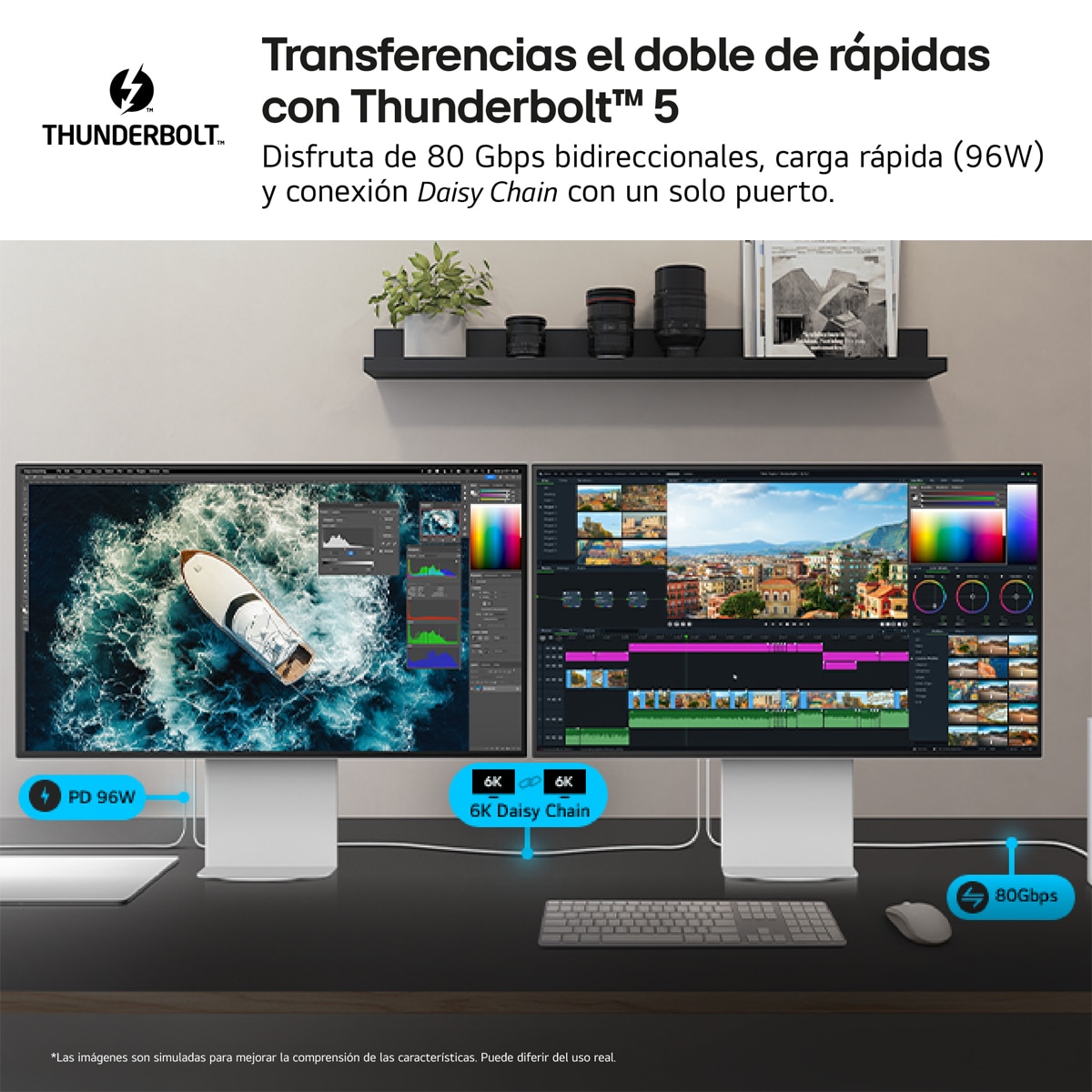 Monitor PC 80 cm (32") LG ULTRAFINE 32U990A, 60 Hz, 6K, IPS Plata-4