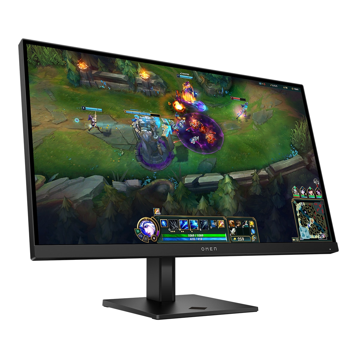 Monitor PC Gaming 68,5cm (27") HP OMEN 27 G2, 180 Hz, Full HD IPS, AMD FreeSync Negro-2