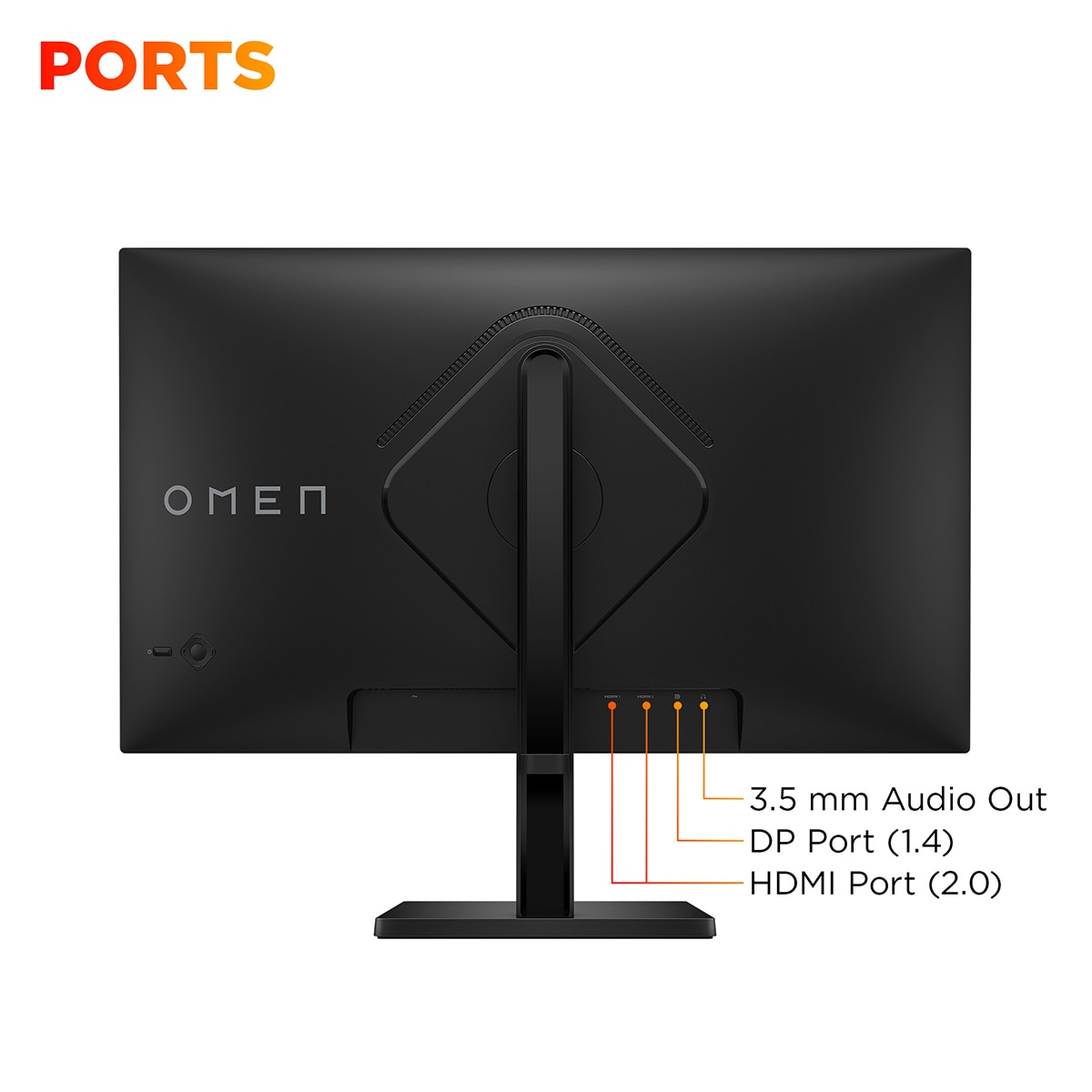 Monitor PC Gaming 68,5cm (27") HP OMEN 27 G2, 180 Hz, Full HD IPS, AMD FreeSync Negro-3
