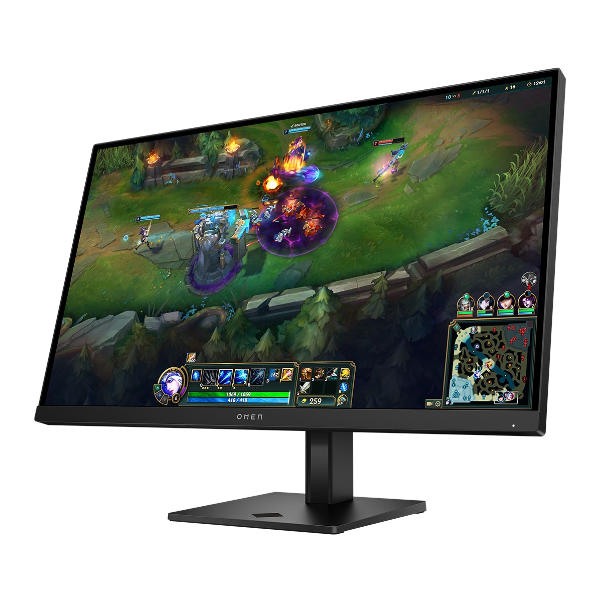Monitor PC Gaming 68,5cm (27") HP OMEN 27 G2, 180 Hz, Full HD IPS, AMD FreeSync Negro-6